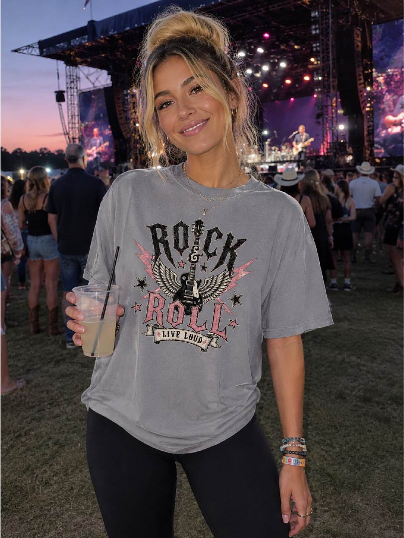 Rock & Rock Live Loud Tee
