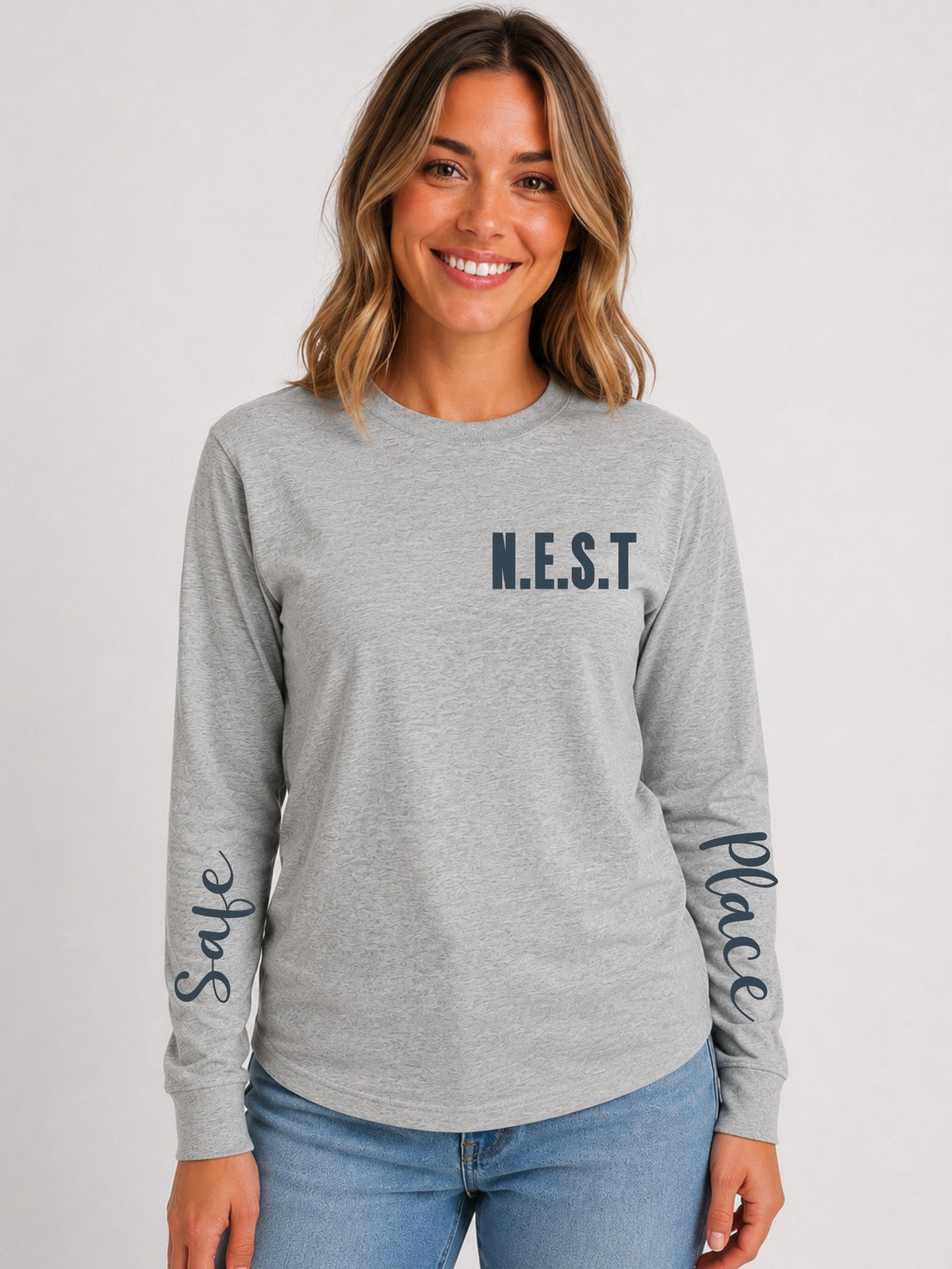 Safe Place Long Sleeve Tee
