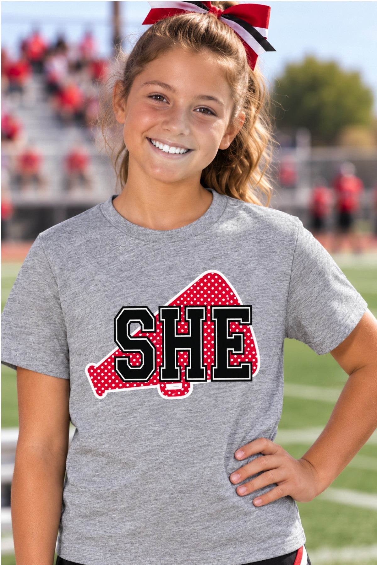 Sam Houston Cheer Megaphone Spirit Tee