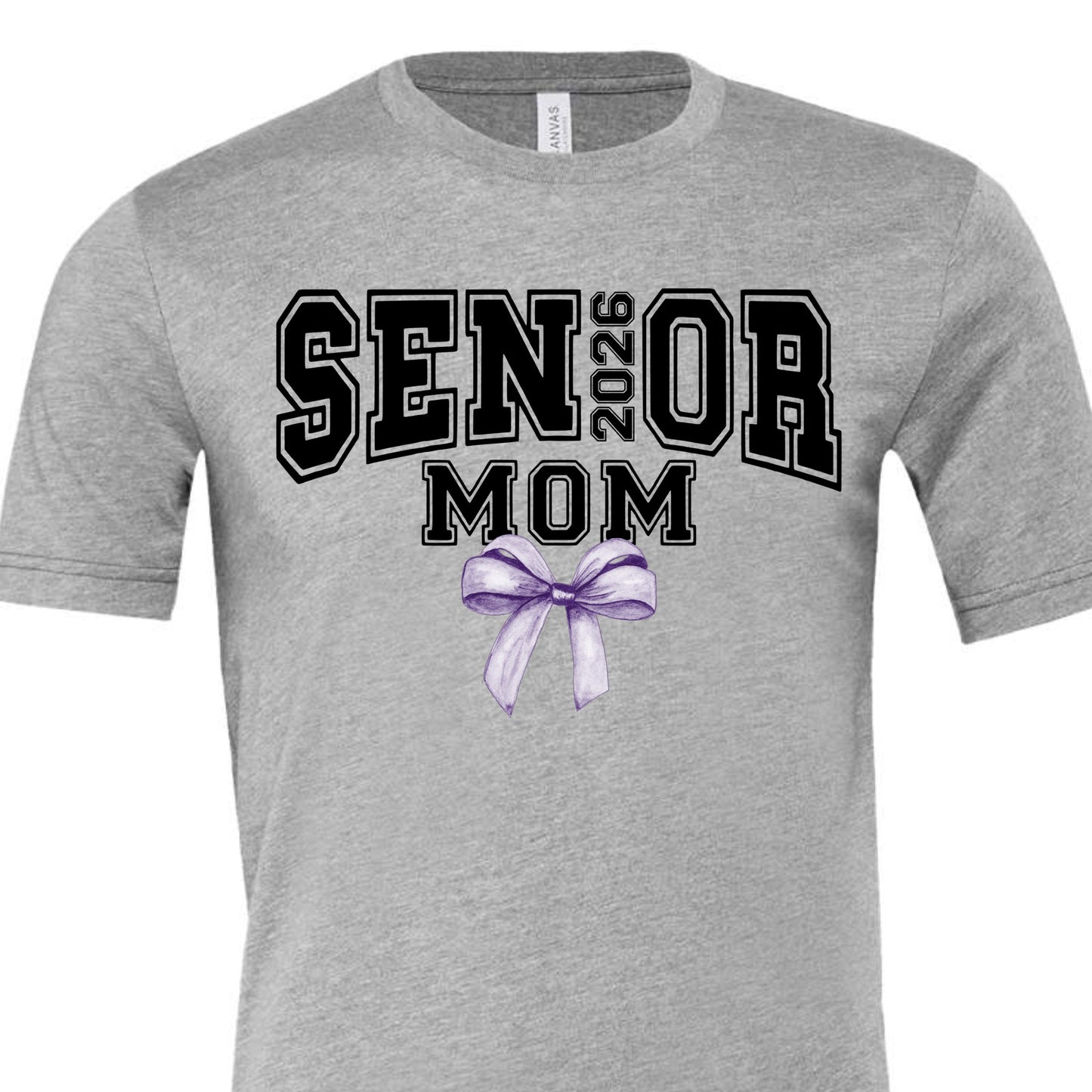 Senior 2026 Mom Bow Tee