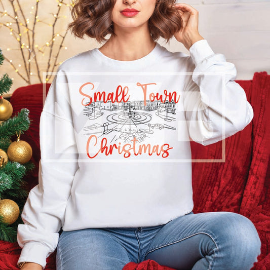 Small Town Christmas Downtown Lebanon Sweatshirt