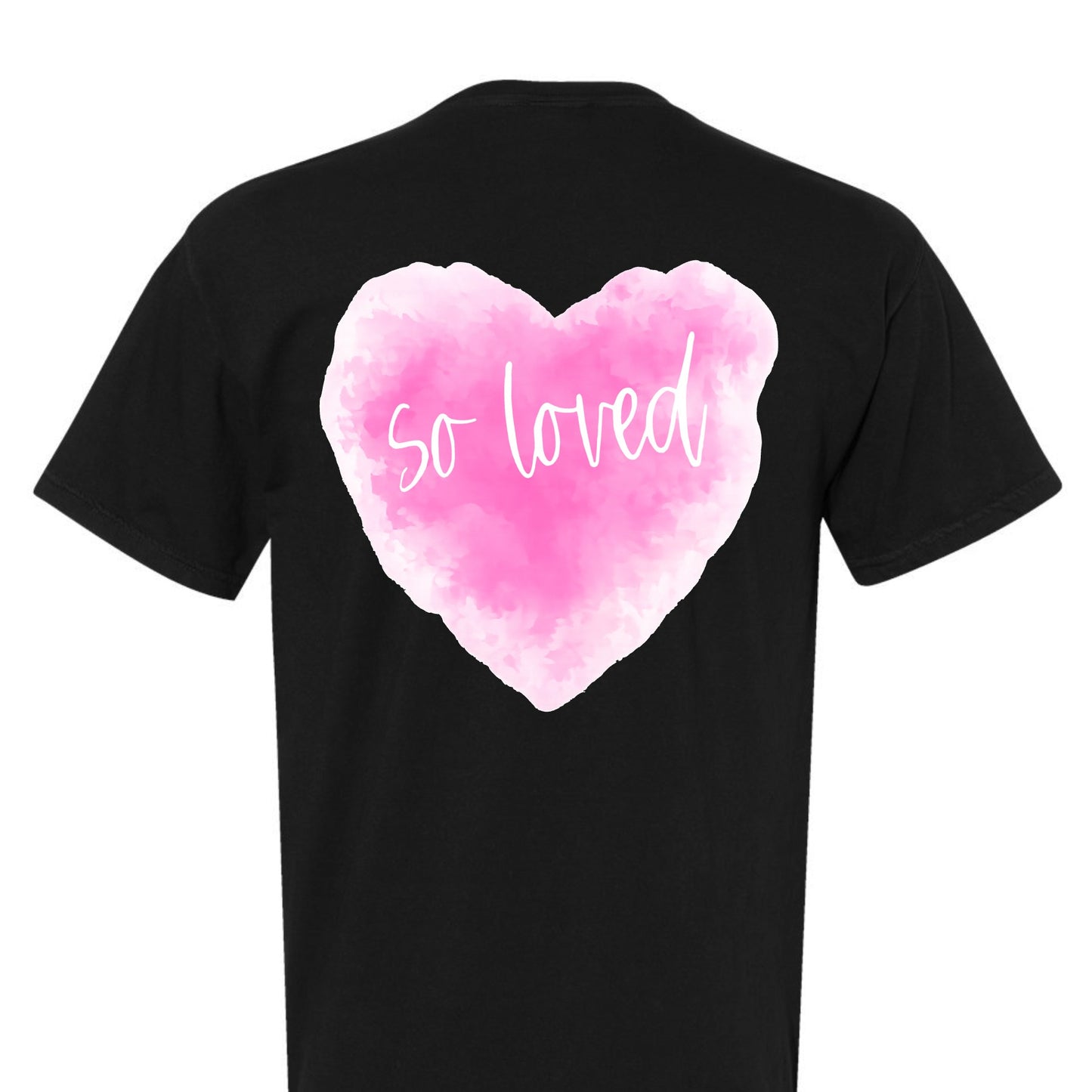 So Loved pocket tee
