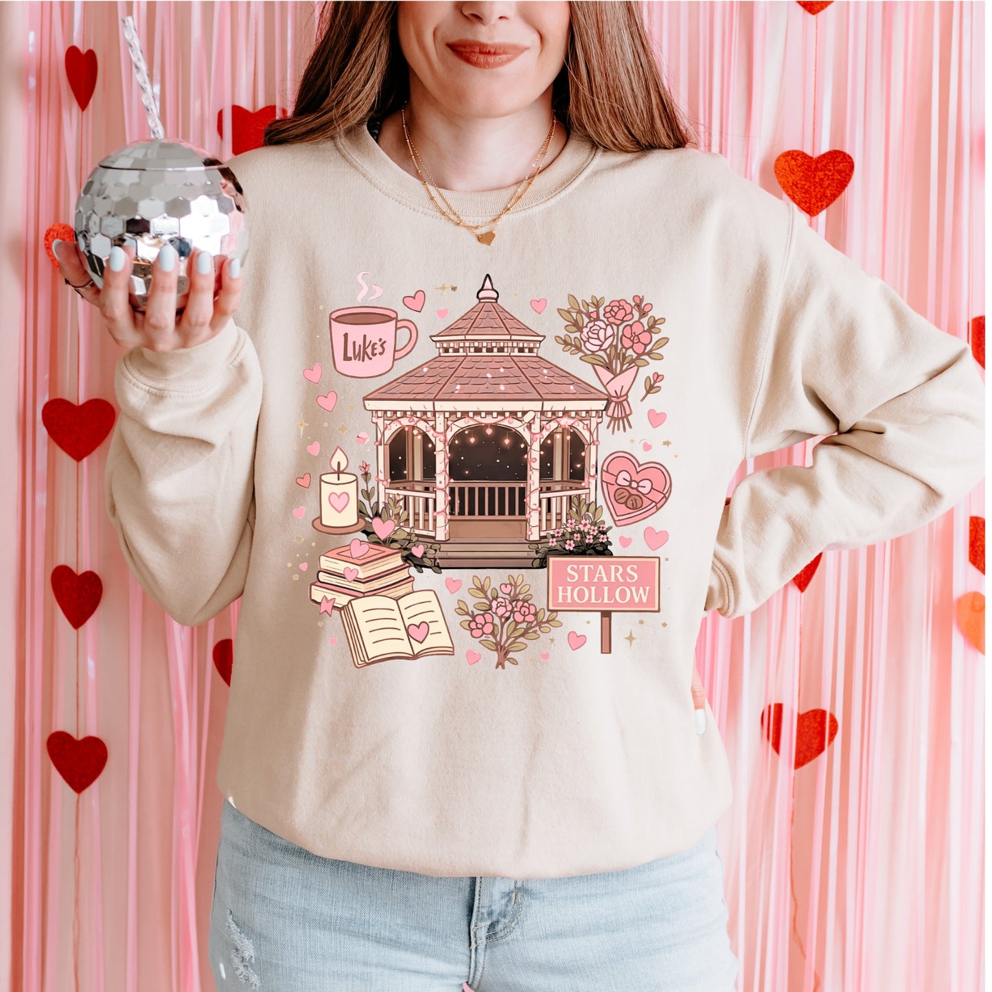 Stars Hollow Valentine Sweatshirt