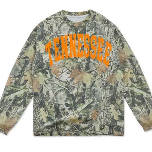 Tennessee Vintage Wood Camo Long Sleeve Tee