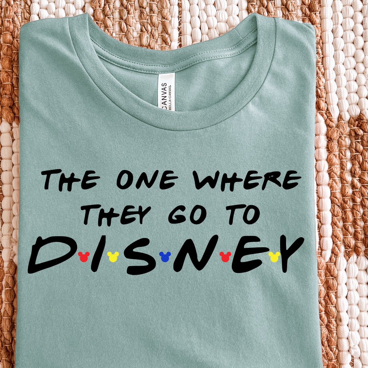 The One Where They Go To Disney Friends Tee