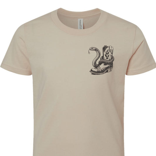 There's a snake in my boots tee