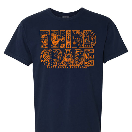 Third Grade Byars Dowdy Tee - youth