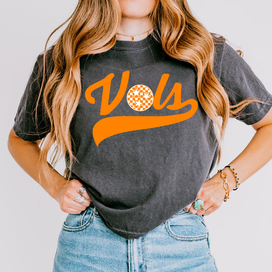 Vols Tri Star Boxy Crop Tee
