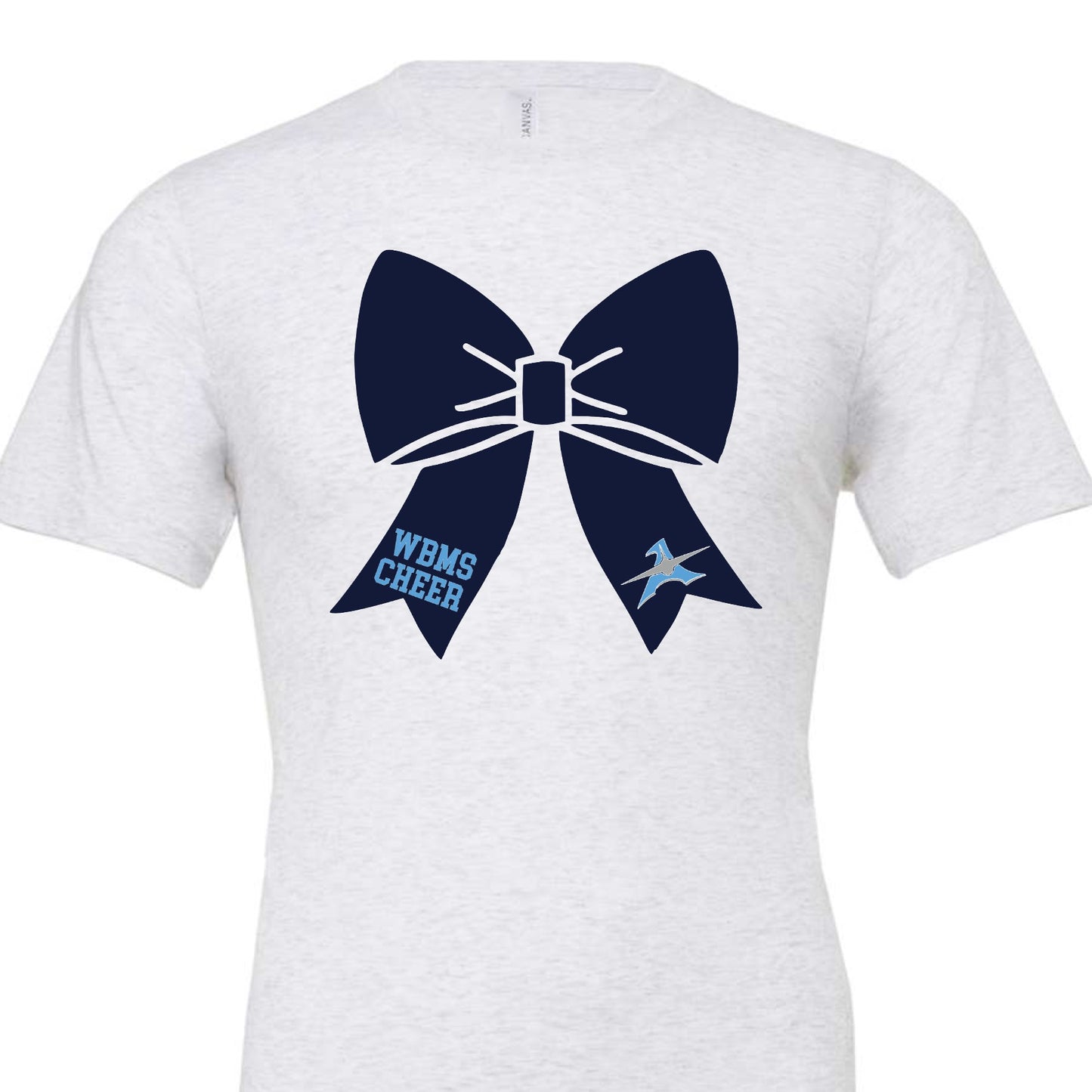 WBMS Cheer Bow tee