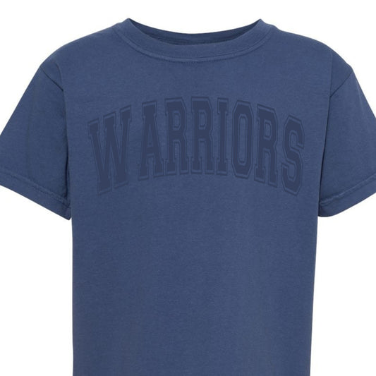 Warriors Tone on Tone Tee
