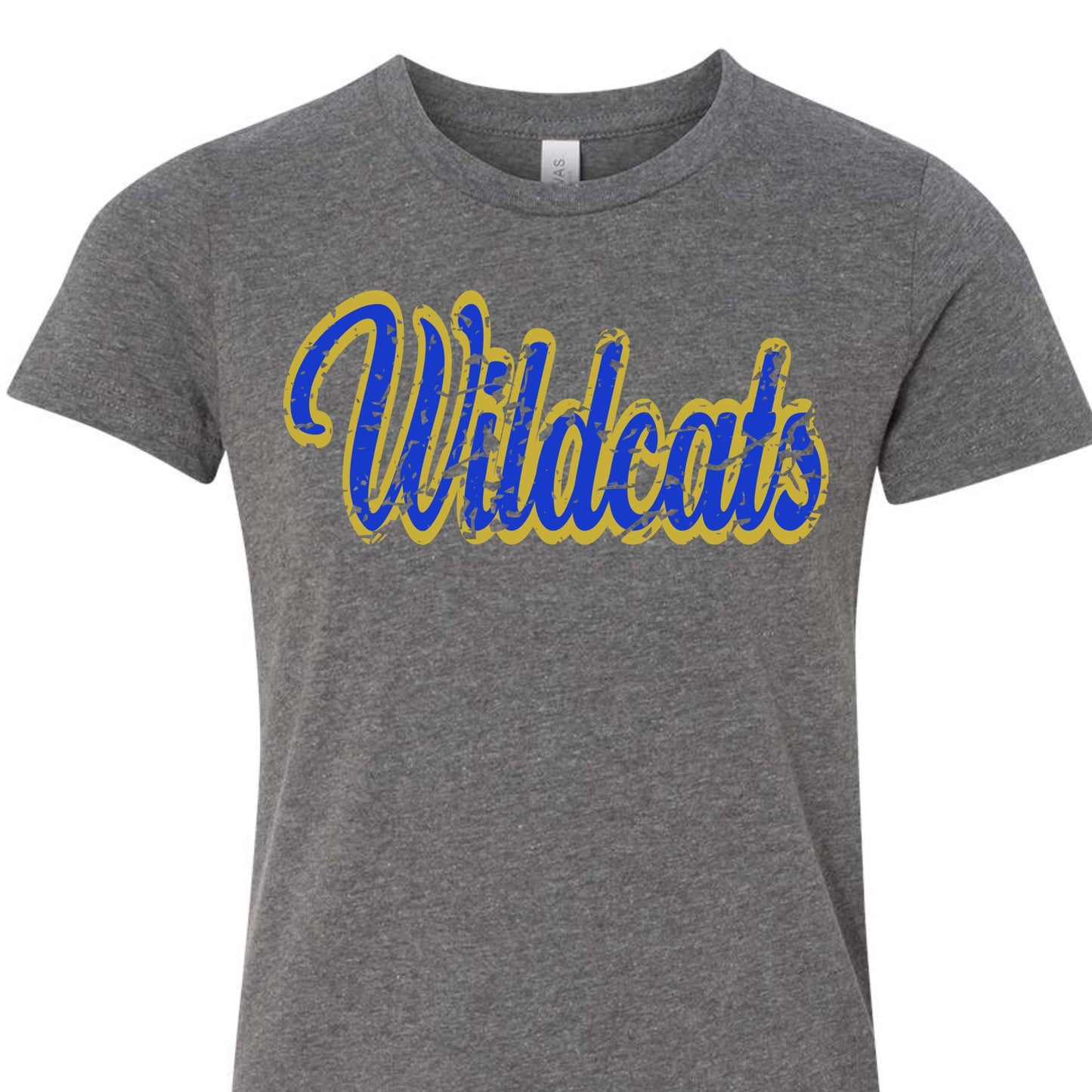 Wildcats Distressed Tee