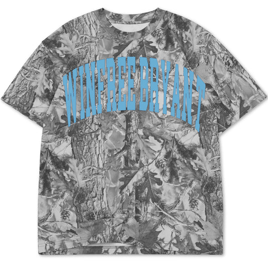 Winfree Bryant Vintage Gray Camo Tee