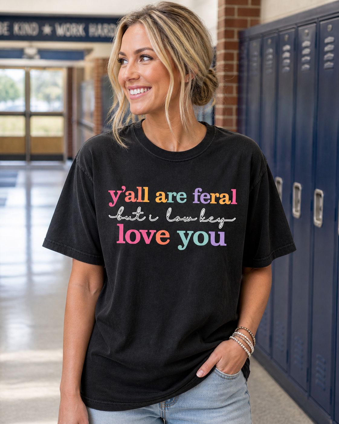 Y'all ARE feral Comfort Colors Tee