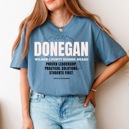 Donegan for Wilson County School Board Tee