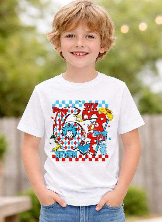 6 7 Dr. Seuss Tee