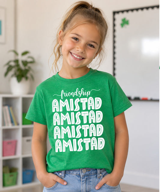 Friendship Amistad Tee
