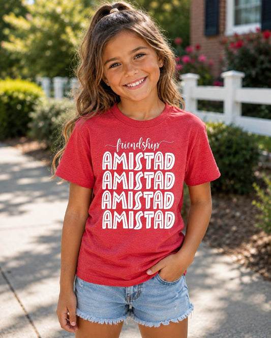 Friendship Amistad Tee