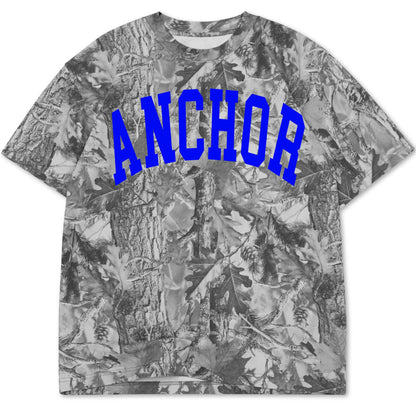 Anchor Vintage Gray Camo Tee