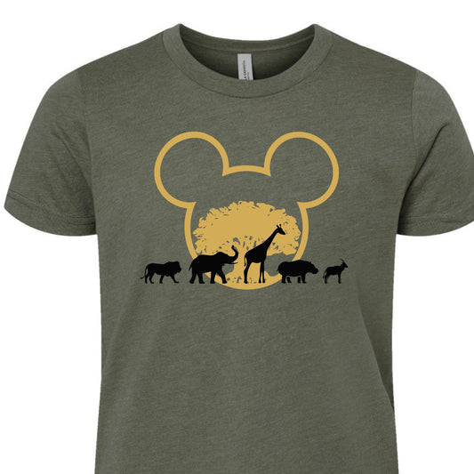 Animal Kingdom Mickey Tee