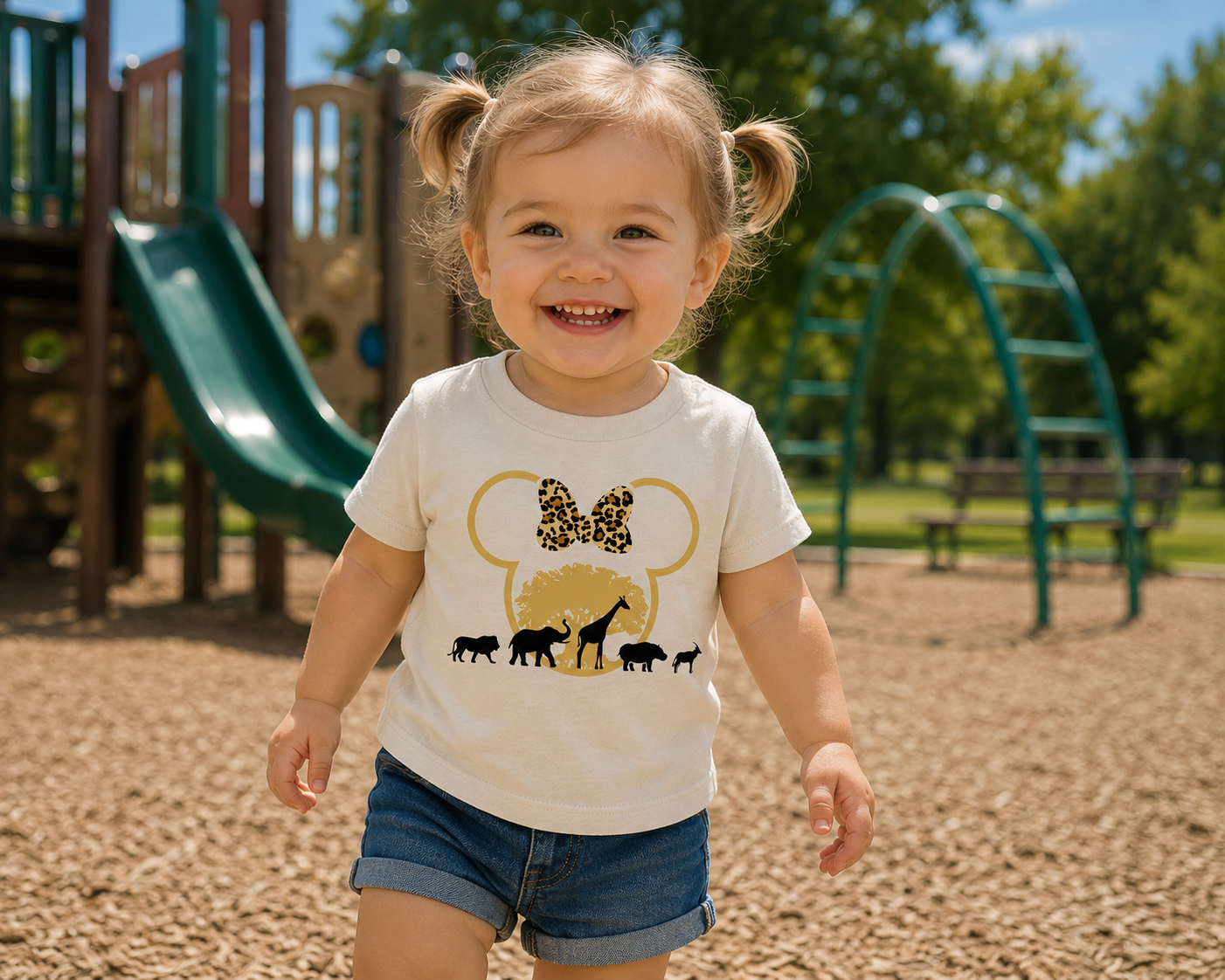Animal Kingdom Minnie Toddler Tee