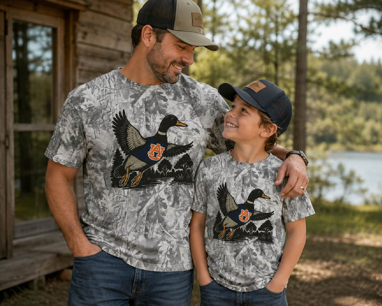 Auburn Waterfowl Camo Tee