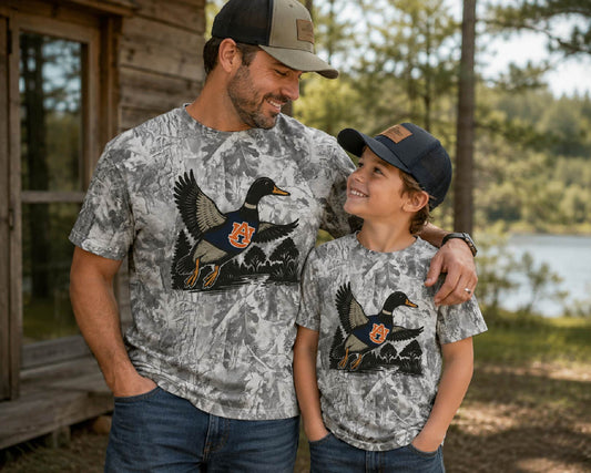 Auburn Waterfowl Camo Tee