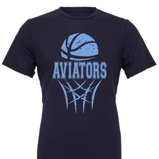 Aviators Basketball Tee