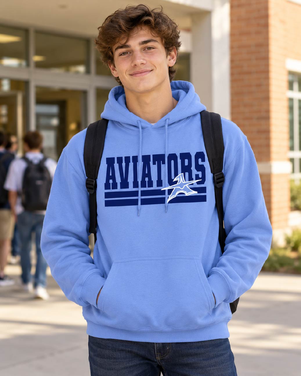 Aviators Classic Stripe Hoodie