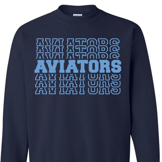 Aviators Repeating Sweatshirt