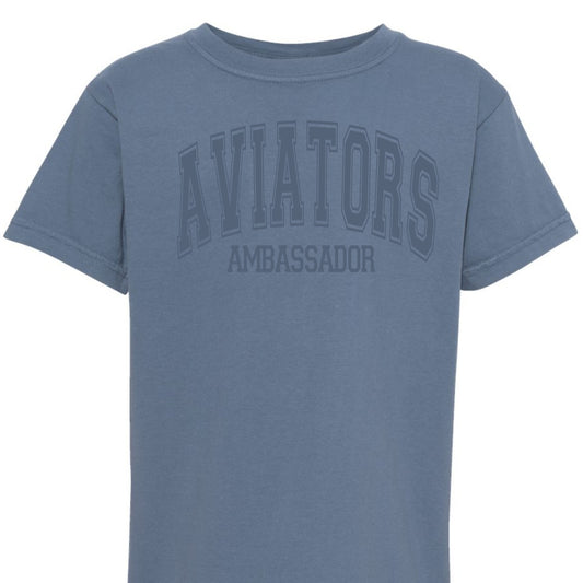 Aviators Ambassador Tone on Tone Tee