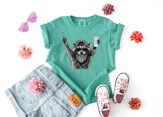 Back-to-School Bandit Raccoon Tee