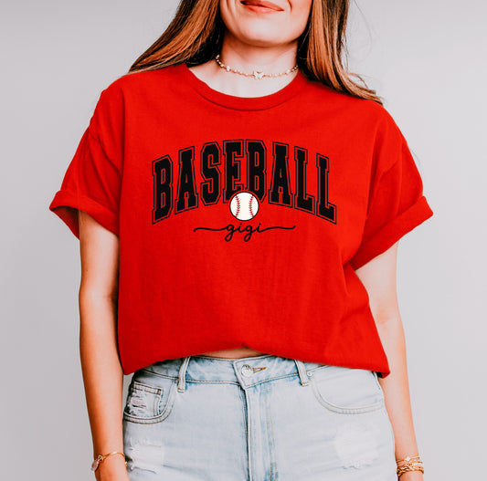 Game Day Gigi Baseball Tee