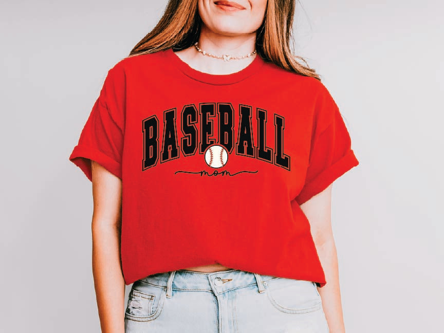 Game Day Mom Baseball Tee