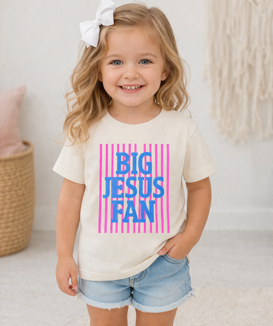 Big Jesus Fan Tee - Toddlers