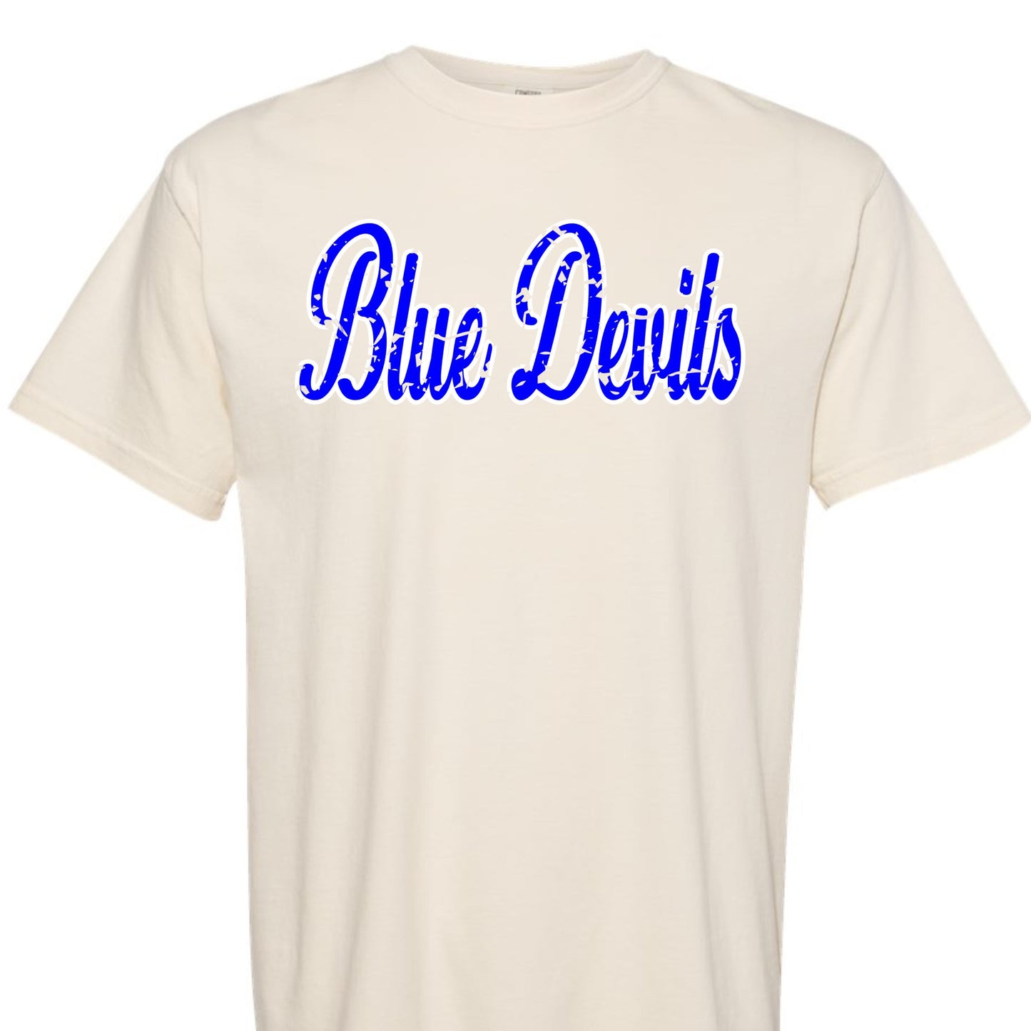 Blue Devils Distressed Tee