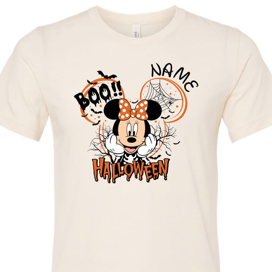 Custom Minnie Halloween Tee