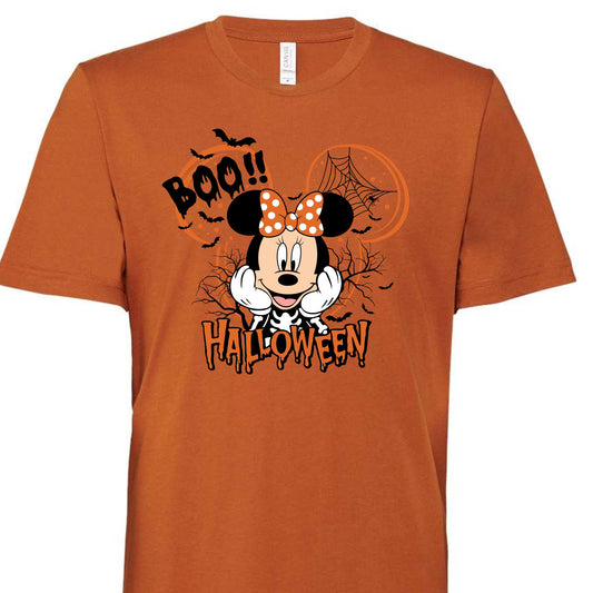 Boo Minnie Halloween Tee
