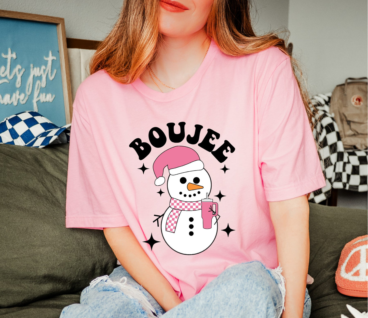 Boujee Snowgirl Tee