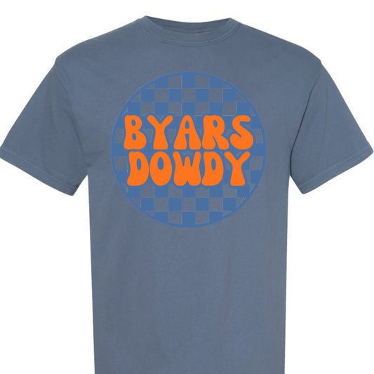 Byars Dowdy Retro Checkered Tee