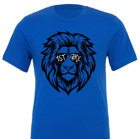 Lion Sunglasses 1st Grade Tee