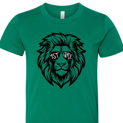 Lion Sunglasses 1st Grade Tee
