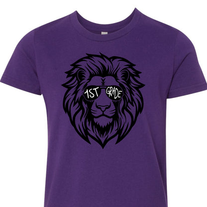 Lion Sunglasses 1st Grade Tee