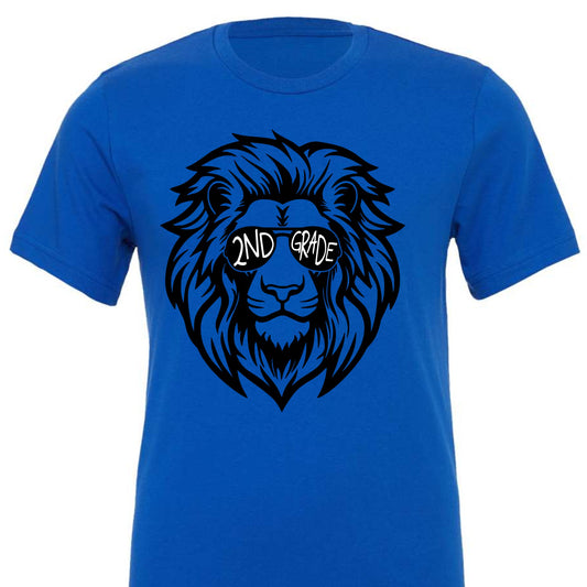 Lion Sunglasses 2nd Grade Tee