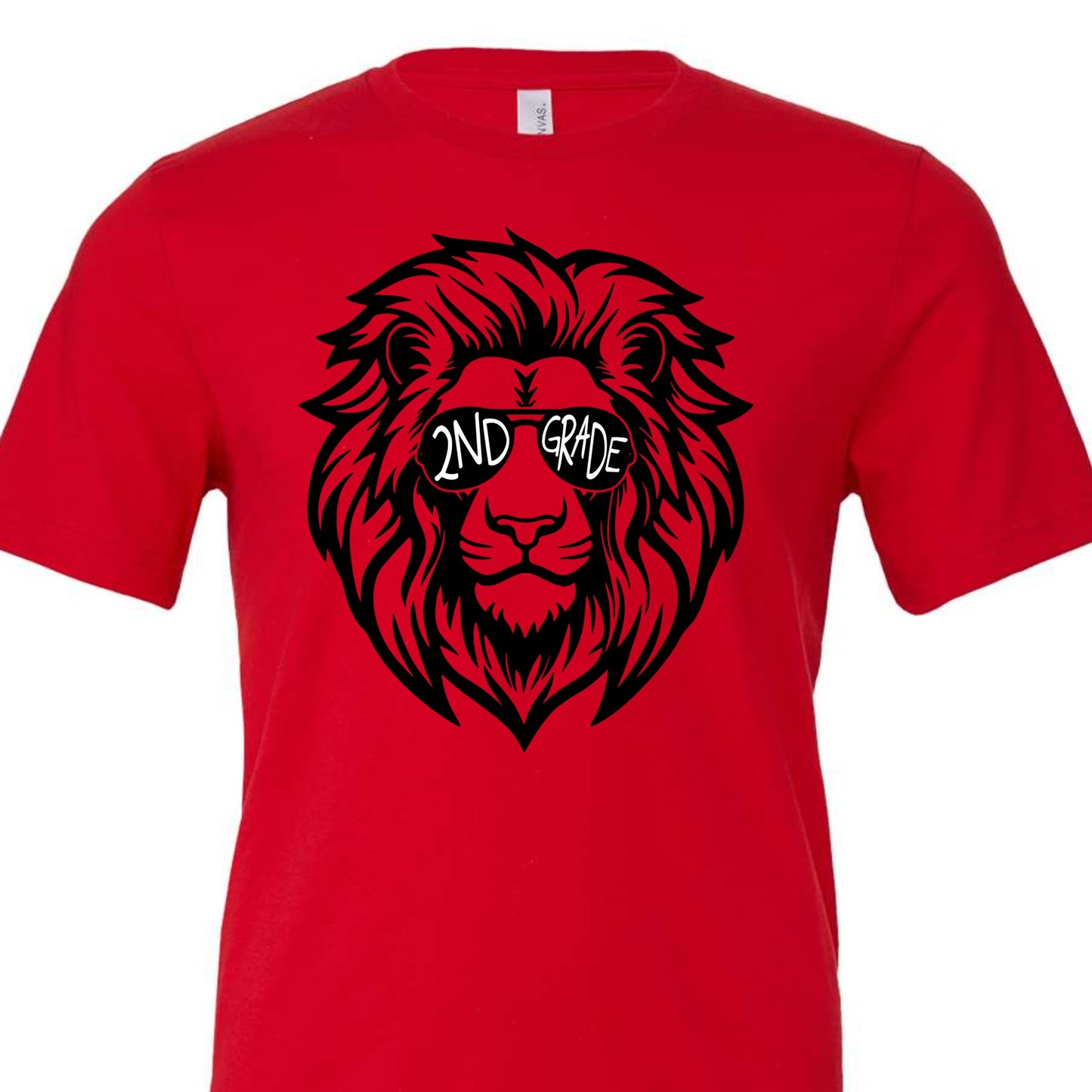 Lion Sunglasses 2nd Grade Tee
