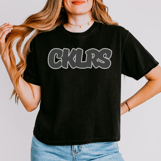 CKLRS Boxy Crop Tee