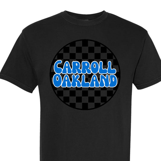 Carroll Oakland Retro Checkered Tee