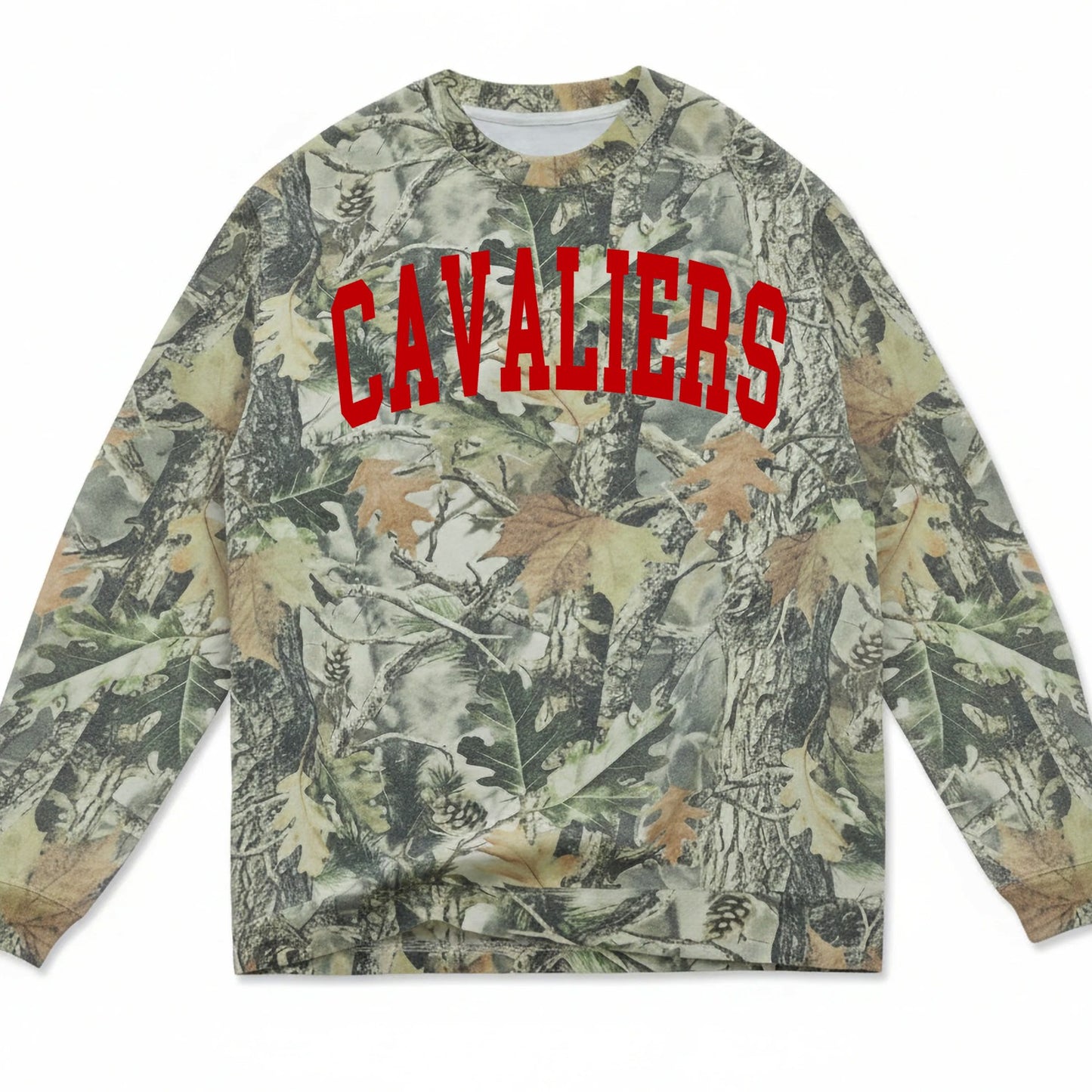 Cavaliers Vintage Wood Camo Long Sleeve Tee