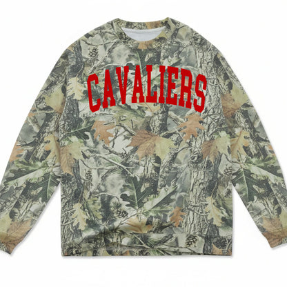 Cavaliers Vintage Wood Camo Long Sleeve Tee