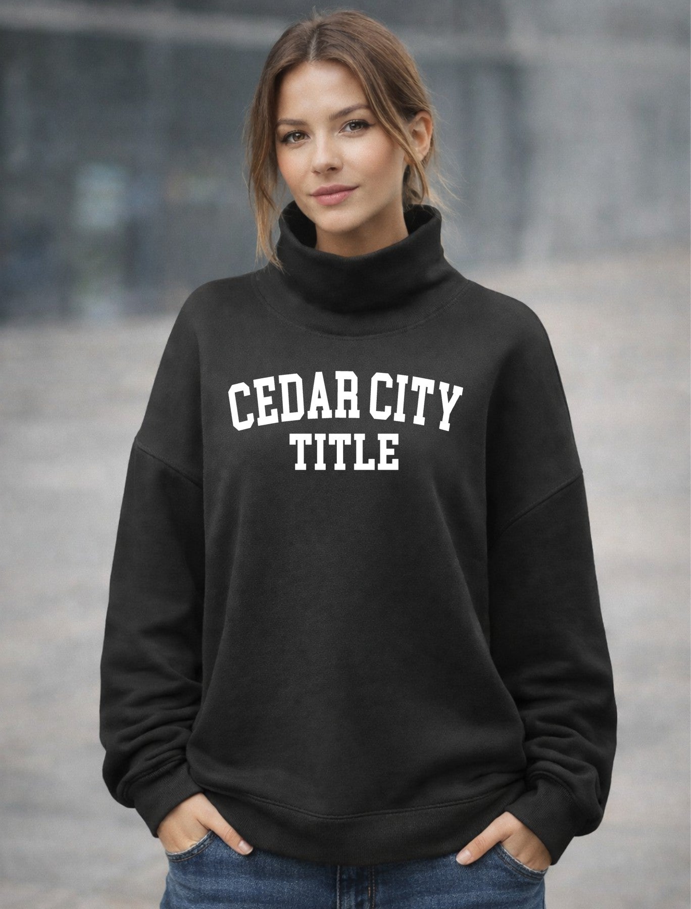 Cedar City Title Mockneck