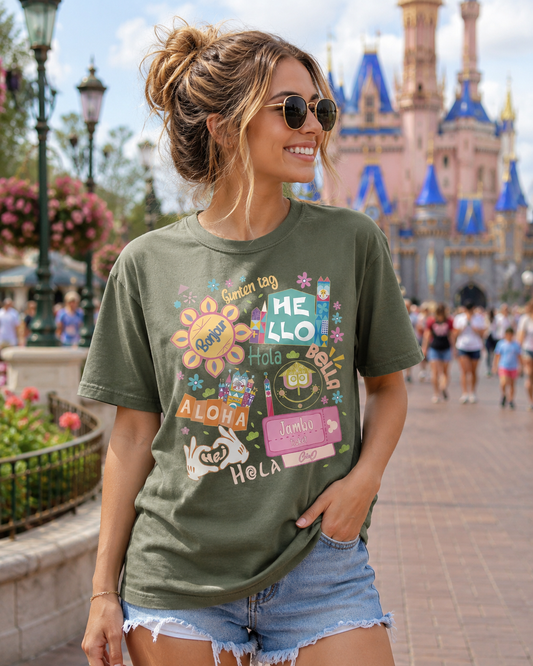 Around the World Tee
